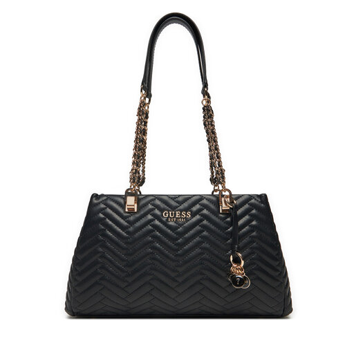 まぁ Złota torebka z efektownym marszczeniem EVENING