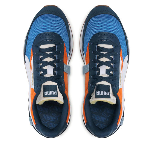 puma future rider orange laces