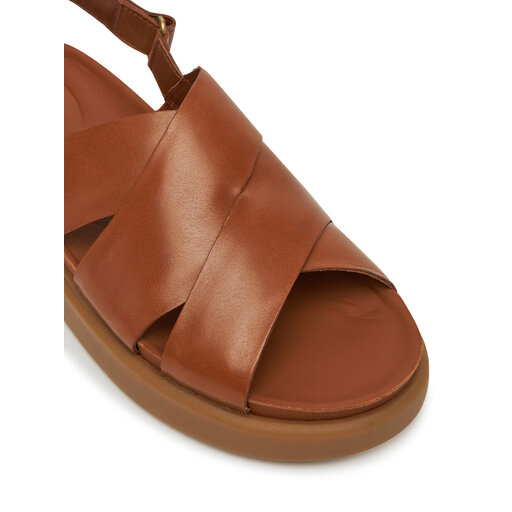 Clarks｜SANDALS (Aristella Sun (26181258)) Womens Aristella Sun Tan Leather Strappy Sandals | Clarks