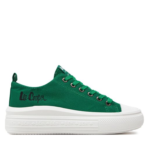 Trampki Lee Cooper LCW-24-44-2465LA Zielony | eobuwie.com.pl