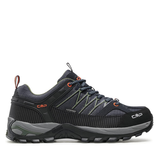 Trekkingi CMP Rigel Low Trekking Shoe Wp 3Q54457 Czarny eobuwie