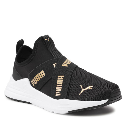 Laisvalaikio batai Puma Wired Run Slip On Jr 381993 02 Puma Black/Puma Team  Gold • Www.eavalyne.lt