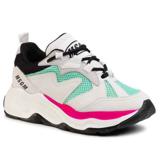 Sneakersy MSGM Scarpa Donna 2841MDS2086 708 83 Szary