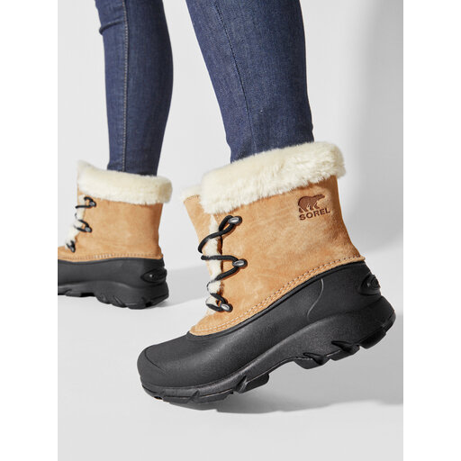 niegowce Sorel Snow Angel NL3482 234 Rootbeer eobuwie .pl