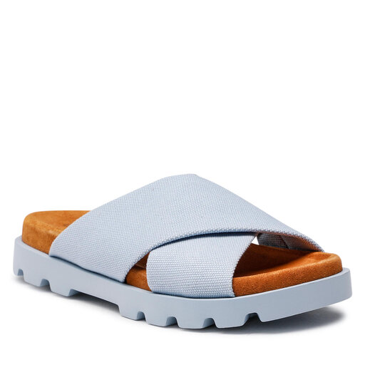 Pantoletten Camper Brutus Sandal K201322-003 Blau | eschuhe.de