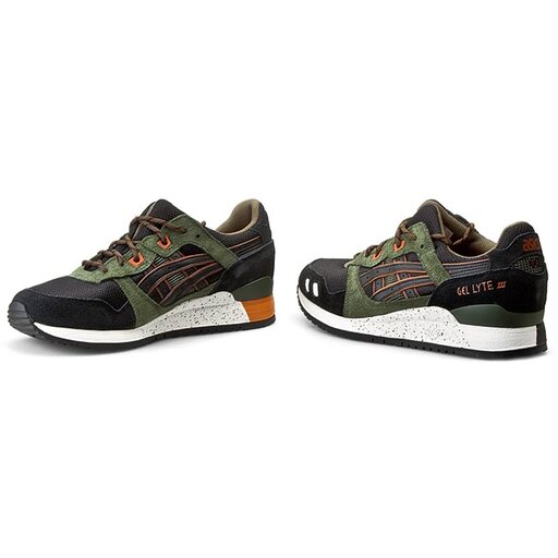 Sneakersy Asics Gel Lyte III H5T3N Black Black 9090 eobuwie .pl