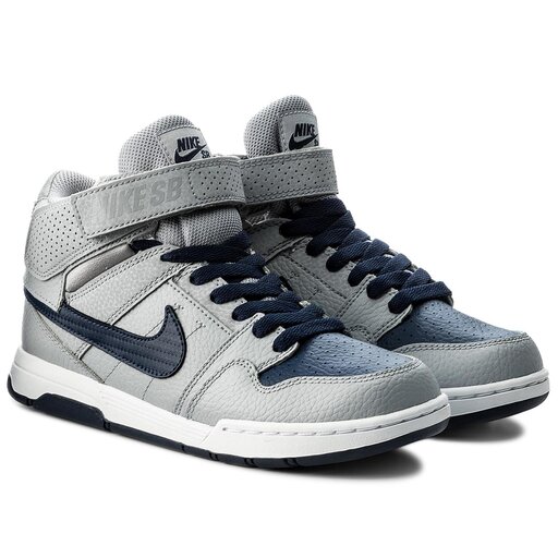 Zapatos Nike Mid Jr B 645025 014 Grey/Midnight Navy/White • Www.zapatos.es
