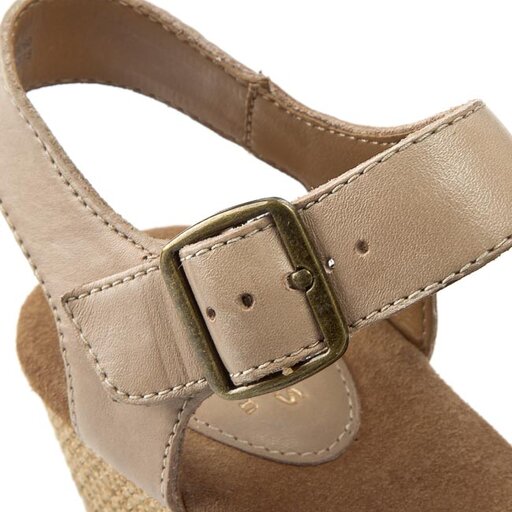 Espadril s Clarks Caslynn Harp 261149374 Sand Leather eavalyne.lt