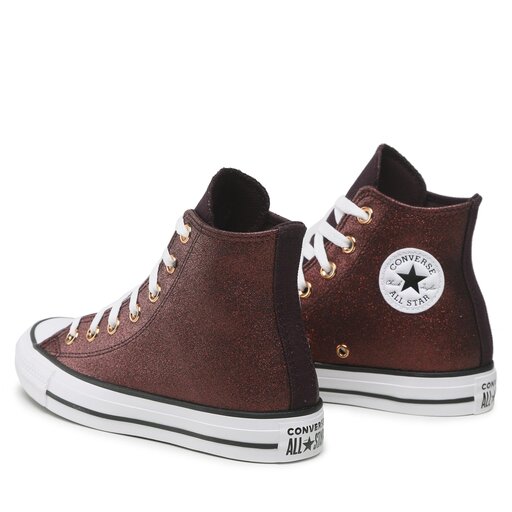 Sneakers Converse Ctas Hi A04181C Black Cherry White Copper