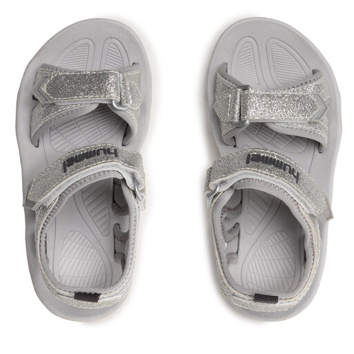 何でも揃う Hummel Basutės Sandal Sidabrinė 203306-1508 Jr Glitter リクライニングソファ