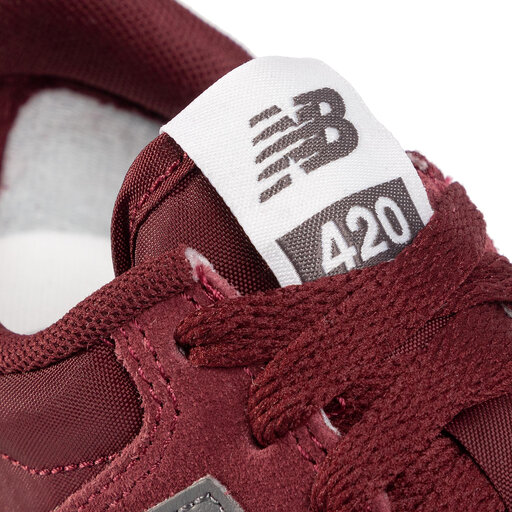 Zapatillas New Balance U420BUG Guinda burdeos zapatos.es