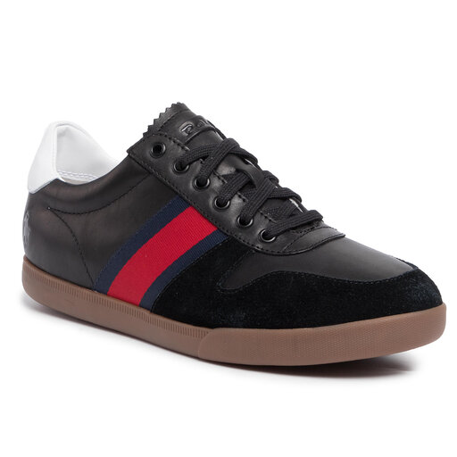 Sneakersy Polo Ralph Lauren Camilo II 809754875002 Czarny eobuwie .pl