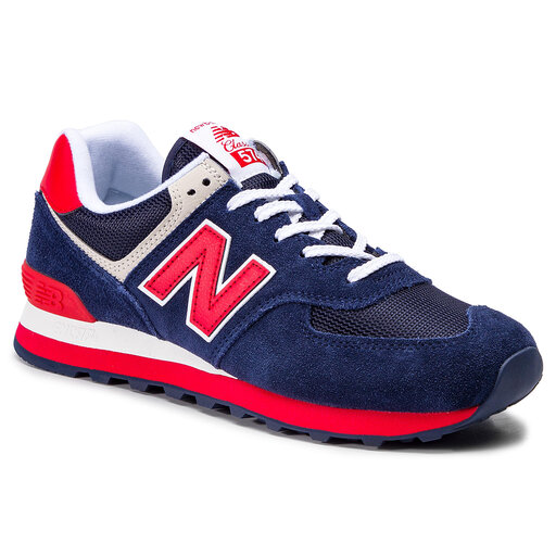 Sneakersy New Balance ML574MUA Granatowy eobuwie .pl