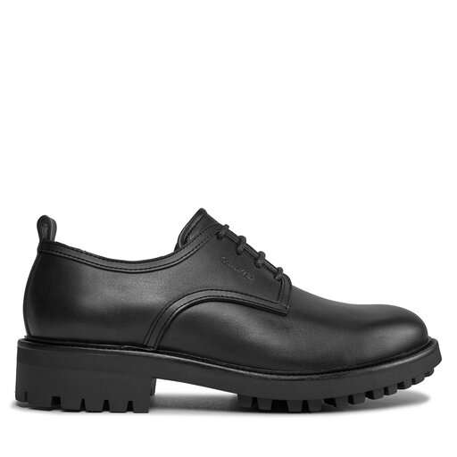 Scarpe basse Calvin Klein Derby Mix HM0HM01354 Nero