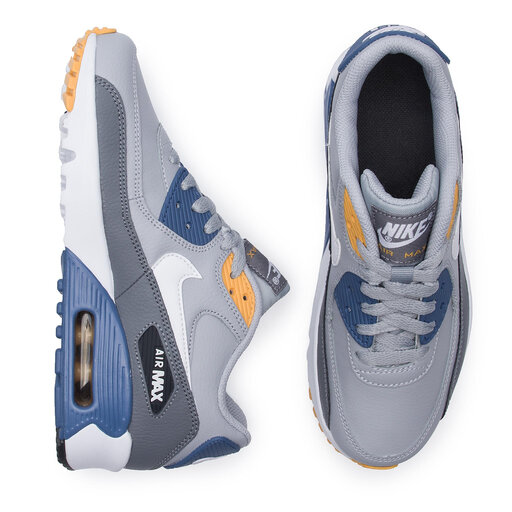 Pantofi Nike Air Max 90Ltr GS 833412 026 Wolf Grey White Indigo