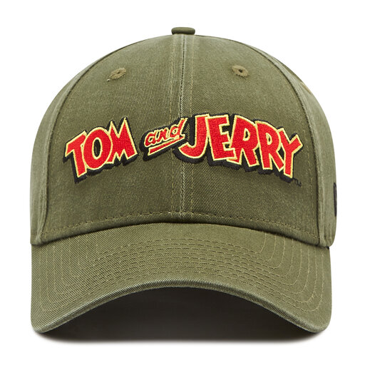 Kepurė su snapeliu New Era Tom And Jerry 9Forty Zd 60112667 Žalia •  Www.eavalyne.lt