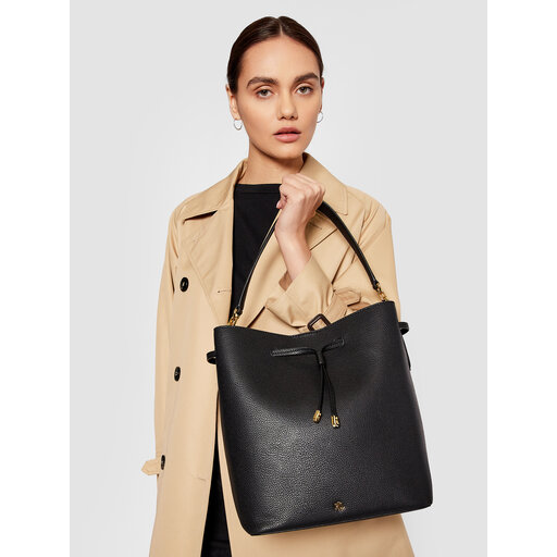 Handtasche Lauren Ralph Lauren Debby 431833824001 Schwarz eschuhe
