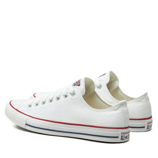 Sneakers aus Stoff Converse All Star Ox M7652C WeiB