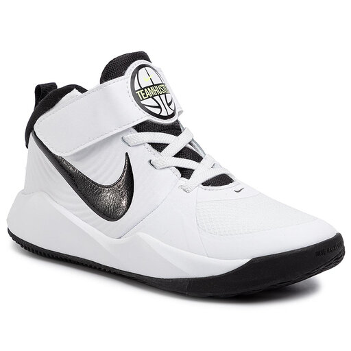 Sneakers Nike Team Hustle D 9 (PS) AQ4225 100 Bianco | escarpe.it