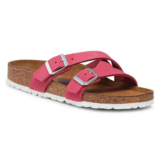 Pantoletten Birkenstock Yao Balance 1018813 Rosa eschuhe