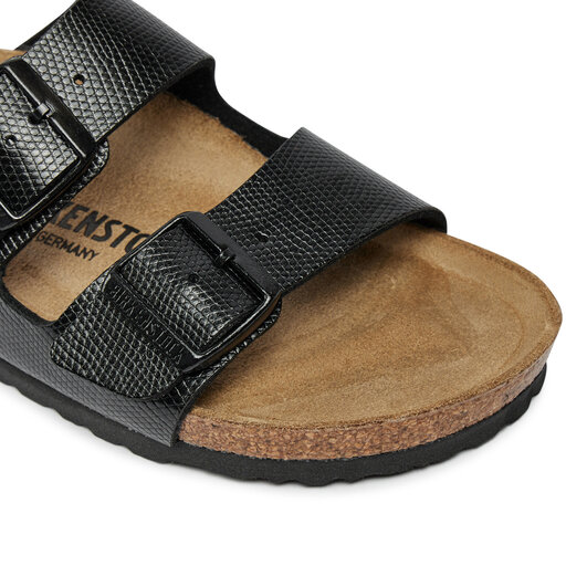 Birkenstock arizona washed metallic antique black cheap