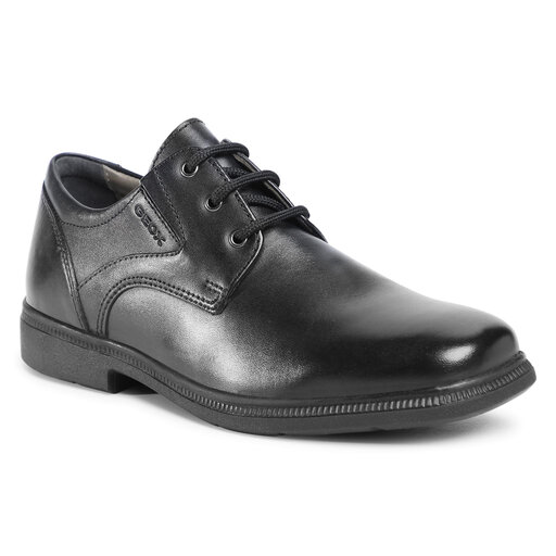 Chaussures Geox Federico Garçon - Cuir Souple Slip-on, Respirantes, Idéales école Et Occasions Formelles