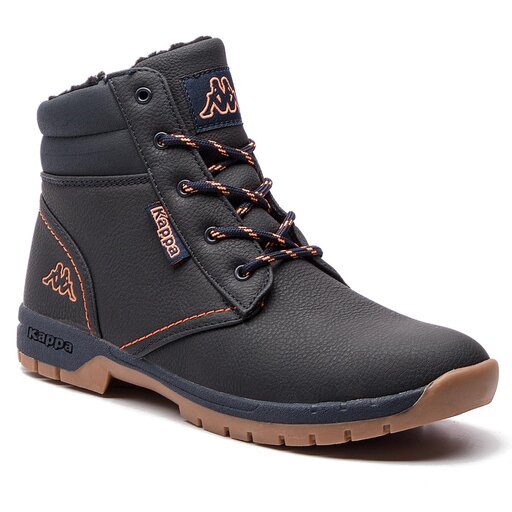 Scarponcini Kappa 260637T Navy Orange 6744 escarpe