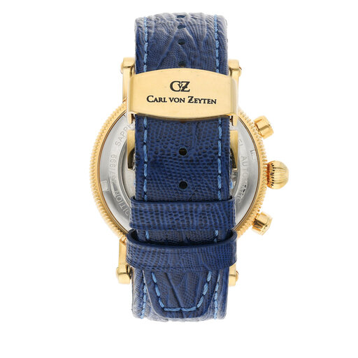 Zegarek Carl Von Zeyten Titisee II CVZ0073GBLS Granatowy