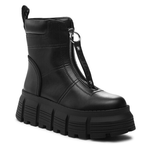 Stivaletti Buffalo Ava Front Zip Boot 1622338 Nero