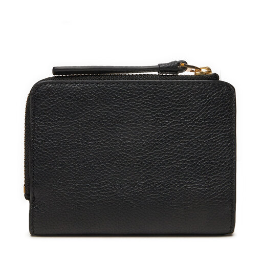 ☆☆Tory Burch☆☆ Tory Burch 158904 001 McGraw Bifold Half Portfel Tory Burch Mcrgraw Bi-Fold Wallet 158904 Czarny