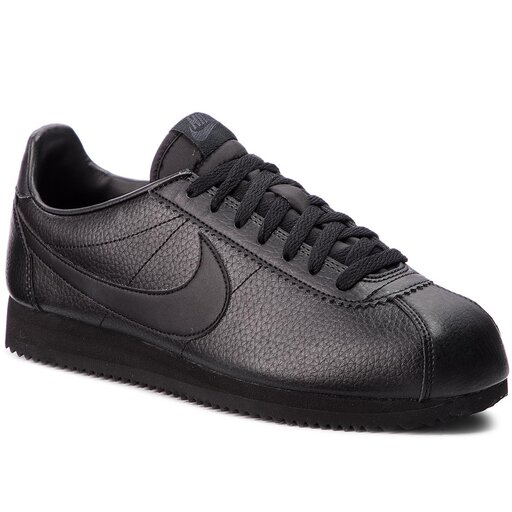 romántico ilegal semáforo Zapatos Nike Classic Cortez Leather 749571 002 Black/Black/Anthracite •  Www.zapatos.es