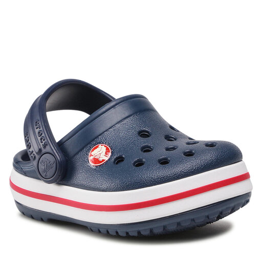 Pantoletten Crocs Crocband Clog T 207005 Dunkelblau eschuhe