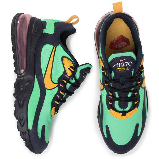 Green Yellow Air Max 270 React Verde Zapatillas Nike Air Max 270