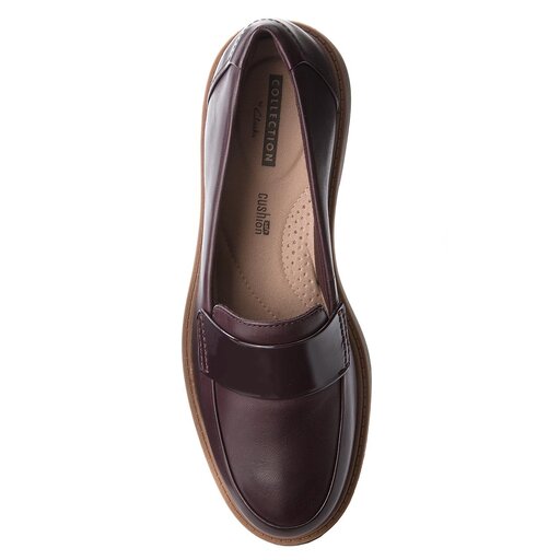 Clarks raisie arlie aubergine store