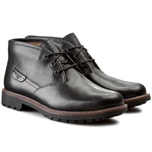 Clarks montacute duke black best sale
