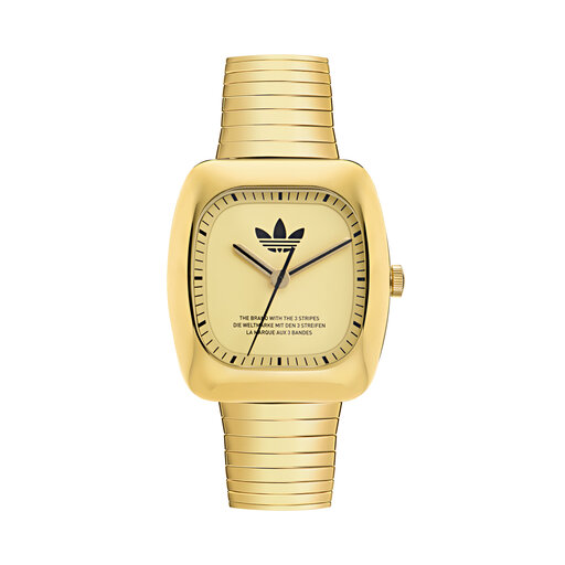 Годинник adidas Originals Retro Wave One AOSY24024 Золотий