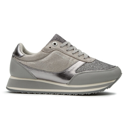 Tommy hilfiger hot sale metallic retro runner