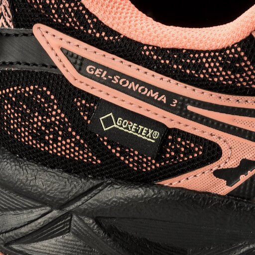 Zapatos Asics Gel-Sonoma 3 GORE T777N Black/Begonia Pink/Black 9006 • Www.zapatos.es