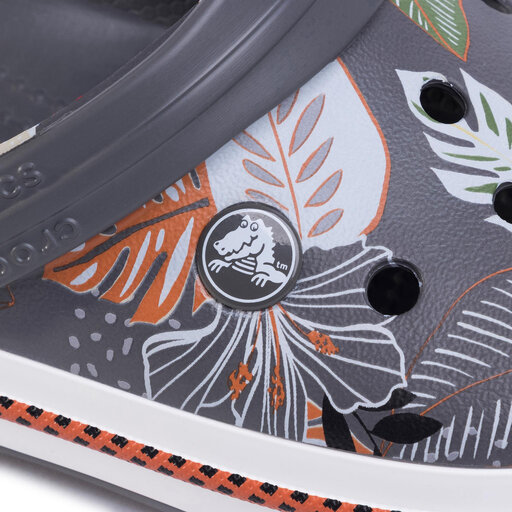 Crocs Crocsband Botanical Print Clog 206397 Slate Grey