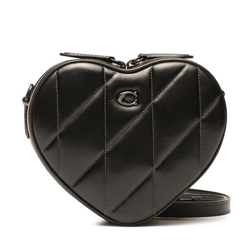 Borsetta Coach Qltd Ltr Heart CE725 Nero