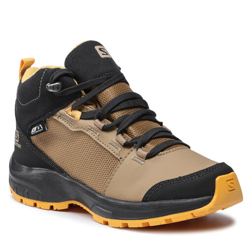 Trekkingschuhe Salomon Outward Cswp J 412849 09 W0 Braun