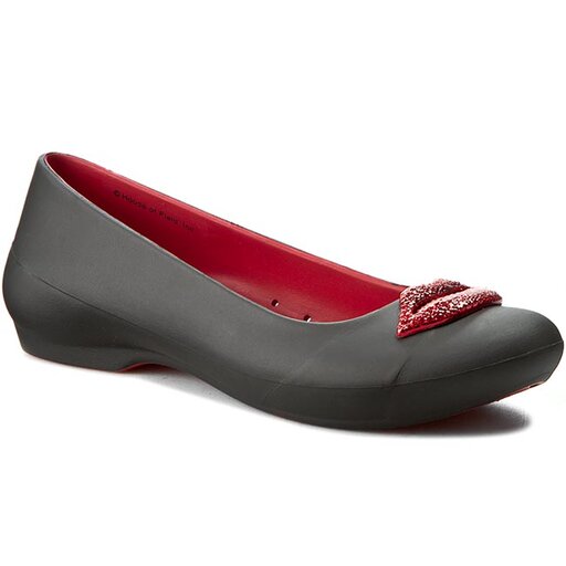 Zapatos hasta el tobillo Crocs Gianna Red Lips Flat W 201731 Black