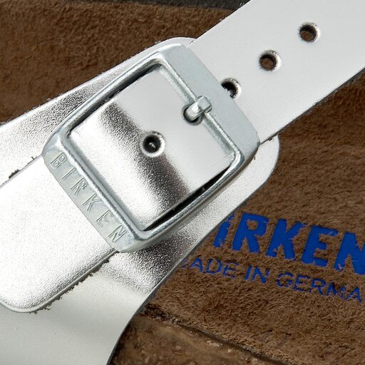 Zehentrenner Birkenstock Gizeh 1003674 Silberfarben de.eschuhe.ch