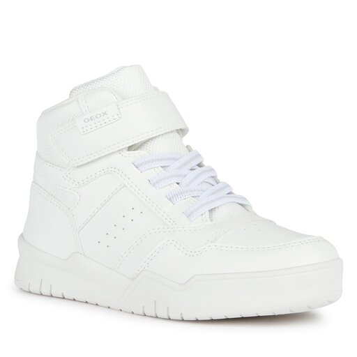 Sneakersy Geox J Perth Boy J367RF 0FE8V C1000 M Biały eobuwie com pl