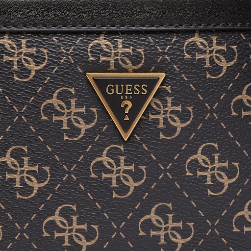 Portafoglio piccolo da uomo GUESS King 4 Card Case W Coin SMKNGG