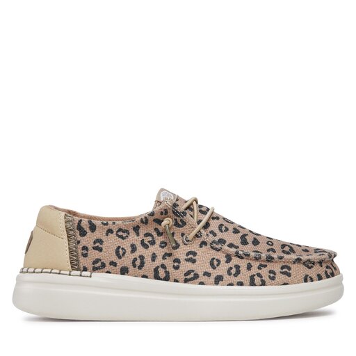 Halbschuhe Hey Dude Wendy Rise Leo 40204-2DL Beige