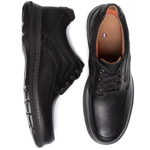 Clarks un shop ramble lace black