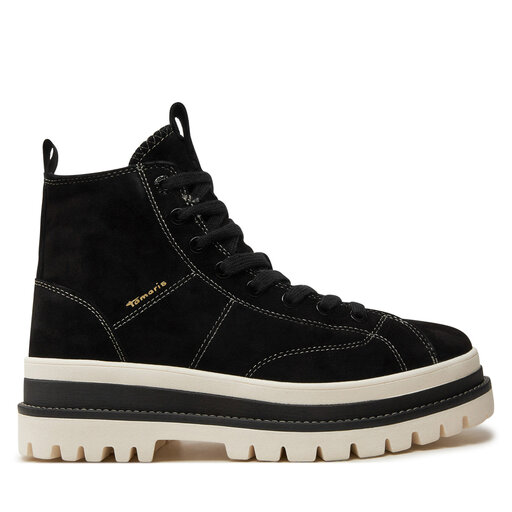 Schnürstiefeletten Tamaris 1-25205-43 Schwarz