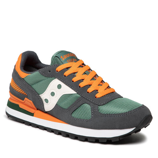 Saucony shadow original black grey green on sale