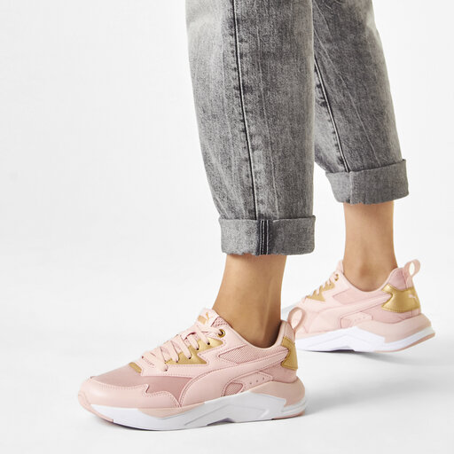 Laisvalaikio batai Puma X-Ray Lite Metallic 374737 02  Peachskin/Peachskin/Gold • Www.eavalyne.lt
